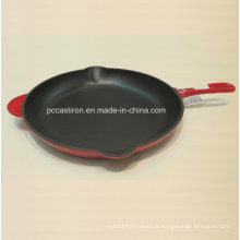 LFGB approuvé Skillet en fonte OEM Factory China Dia 31cm